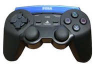 日本原廠 SEGA PS2 主機 無線震動手把 搖桿 ~ 絕版收藏品 ~ 長久續航力 &amp; 支援 連發功能~請看賣場敘述~