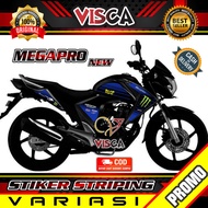 Stiker Striping Megapro New Variasi Monster