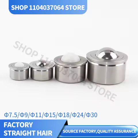 VCN310/VCN311 In Stock Dia 7~30mm Stainless Steel Round Durable Ball Wheel Transfer Bearing with POM