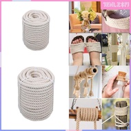 [Acituna] Natural Cotton Rope Strong for Pet Toys Rope Basket Tug of War