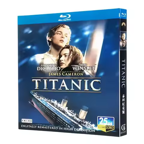 Titanic Blu-ray Disc - Movie - DVD - Entertainment - Home Video