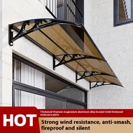 Aluminum Alloy Awnings & Shades - Waterproof Outdoor Sunshade Rain Canopy Cover for Balcony Window  