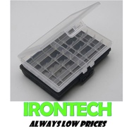 10 slot AAA AA cover 14500 Cases Storage Container Holder Hard Plastic Battery Casing box 10440 1.5v