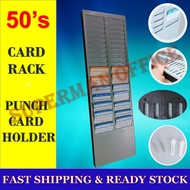 50S SLOT 24 SLOT COLUMN PUNCH CARD RACK/ PUNCH CARD HOLDER / PUNCH CARD RACK / 24S PCS PEMEGANG KAD