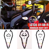YAMAHA LC135 V1 V2 V3 V4 V5 V6 V7 V8 V9 FI RACK 2 MONORACK HEAVY DUTY / ADJUSTABLE LC TAPAK J TOP BO