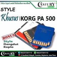 STYLE KEYBOARD KORG PA 500