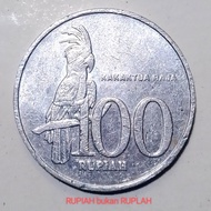 Koleksi Koin Kuno Rp. 100 Kakak Tua Tahun 1999 RUPIAH bukan RUPLAH 