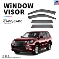 Suitable for Lexus GX470 GX460 GX400 Sunny Rain Block Lexus GX Window visor High Quality Ready Stock