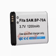 [Ready Stock] Suitable for Samsung SL50, SL600, SL630, SL605 Camera Battery BP70A BP-70A