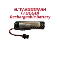 3.7V (2000mAh/18650) RC Car Rechargeable Battery