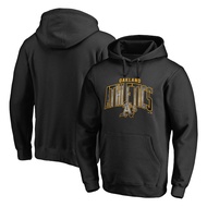 NBAS NFL NHL ผู้ชายผู้หญิงกีฬา Hoodie MLB Oakland Athleticss เบสบอล Jersey บางเสื้อกันหนาวโพลีเอสเตอ