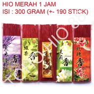 Hio Fragrance Incense Burner Fragrance Sticks Aromatherapy Red Plain Fine Fine Incense Sticks