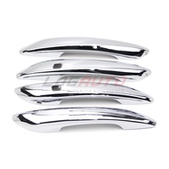 For Hyundai Elantra CN7 2021 2022 2023 Car Door Handle Chrome Protection Cover Trim With 2 Smart Key