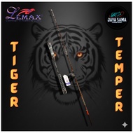 LEMAX Tiger Temper Solid Carbon Jigging Rod | Butt Joint Bottom Fishing Rod