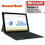 “80% NEW” Second hand MICROSOFT Surface 3 10.8" Touch 2 in 1 Tablet PC Computer X86 Intel® Z8700 1.6Ghz (2.4 GHz burst