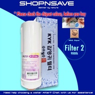 SHOPNSAVE KYK [Gold chipset 9000K] FILTER 2 100% Authentic Replacement Cartridge for KYK Alkaline Io