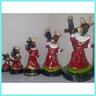 ↪ ×  ☑ BLACK NAZARENE STATUE