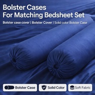 🇸🇬 Bolster Cases For Matching Bedsheet Set / Bolster case cover / Bolster Cover / Solid color Bolste