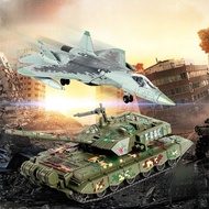 B2 Assembled Ornaments Building Blocks Military Airplane Gifts J-fighter 20 Model Toys su57 Su 57 Ta