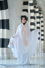 Mukena rayon 2in1 arabian/mukena rayon dewasa/mukena rayon