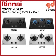 Rinnai RB772 RB773 Series - 4.5kW RB773G RB772G RB773S RB772S Gas Cooker Hob / Rinnai Gas Stove Flex