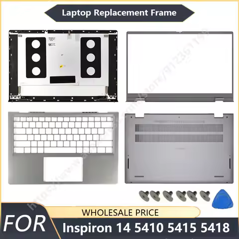NEW For Dell Inspiron 14 5410 5415 5418 Laptop LCD Back Cover Front Bezel Palmrest Bottom Case Keybo
