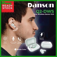 [READY STOCK] Danson Premium Bluetooth Earbuds (White) | Wireless for Android & iOS | 25 Hrs Music