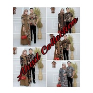 Daima Terlaris Baju Batik Couple, Batik Modern, Batik Gamis Kombinasi,