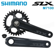 Shimano SLX FC M7100 Crankset ความเร็ว12จักรยานเสือภูเขา MTB 165มม.170มม.175มม.Crank 30T 32T 34T Cha