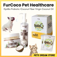 Furcoco Coconut Fiber Virgin Coconut Oil For Pet Daily Use High Fiber Cat supplement Cat Coconut Oil