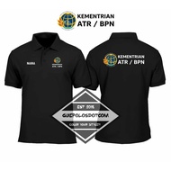 MINISTRY ATR/BPN COLLAR POLOSHIRT ฟรี Name - เสื้อคอปกกระทรวง ATR/BPN ชื่อฟรี - COOL MINISTRY ATR/BP