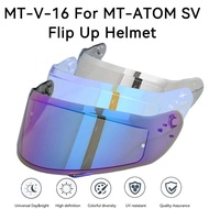 [ReadyStock]MT-V-16 ATOM SV Helmet MT Disposter Helmet Library  Visor Lens