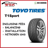 ( 225/55/R17 ) TOYO PROXES T1SPORT ( YEAR 2018 ) ( NEW TYRE  ) FREE INSTALLTION 