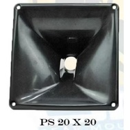 Pvc horn 20x20 plastic horn 20 x 20 tweeter horn 20x20 tweeter horn 20x20