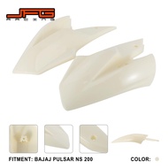 2ชิ้นสำหรับ Bajaj Pulsar NS200 FI ABS ถังน้ำมันฝาครอบแฟริ่งอุปกรณ์เสริมรถจักรยานยนต์
