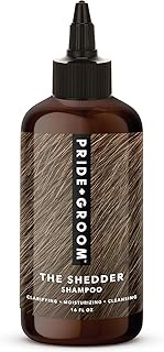 Pride and Groom The Shedder Dog Shampoo – All Natural Blend of Essential Oils & Coat-Specific Ingred