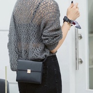 Hermes clic16 黑色 銀扣 ep皮 16*14*2  全新閒置配件塵袋