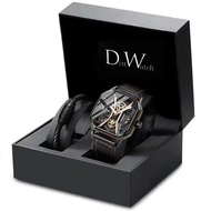 Swiss Style Fully Automatic Men's Watch Waterproof Square Fashion Business Trend Calendar Quartz Wat