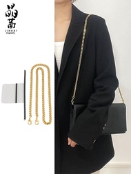 ✗▲☾ Crystal alizarin yves saint Laurent ysl hand bag transforming chain bag bag transparent tank metal fittings of long chain shoulder belt