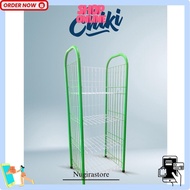 4-Tier Colored Chiki Rack 4-Tier Multipurpose/ Rack 4-Tier Ciki Rack, Ciki Rack, Chiki Basket
