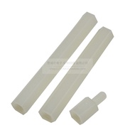 M3 Single Pass/Double Pass Nylon Hexagonal Pillar Isolation Pillar Plastic Insulation Support Pillar