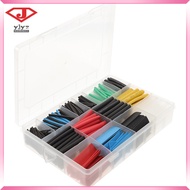 🧂 580pcs Mixed Color PVC Heat Shrink Tubing for Electrical Insulation and Wire Bundling at Home