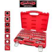 【UNITED】53 Pcs 1/4" White Socket Set