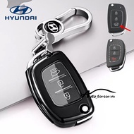 Hyundai Car transparent Remote Key Case For Hyundai H1/i20/Elantra Folding Key Cover Case Accessorie