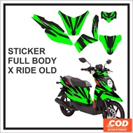 stiker X ride Sticker Xride Old Full Body Decal motor yamaha 2013 2014 2015 2016 2017 Cod Multi graf