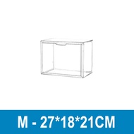 ALX Transparent Acrylic Display Box Bag Storage Box Shoe Toys Home Organizer Magnetic Display Box Ko