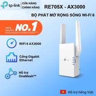 WiFi 6 Extender, WiFi 6 Extender RE705X Standard AX3000 Supports Easy Mesh and One Mesh - 24 Months