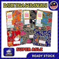 Kain Sarung Batik Cap Tiga Serangkai - Batik Super Asli Sudah Jahit &amp; Belum Jahit