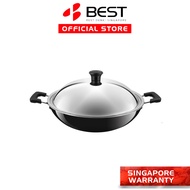 Tefal Ceramic Asian Wok with Lid (36cm