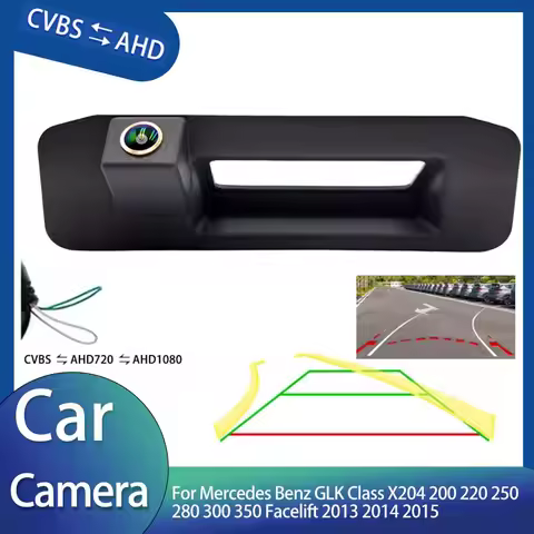 AHD 1080P 170° Car Rear View Camera Waterproof For Mercedes Benz GLK Class X204 200 220 250 280 300 